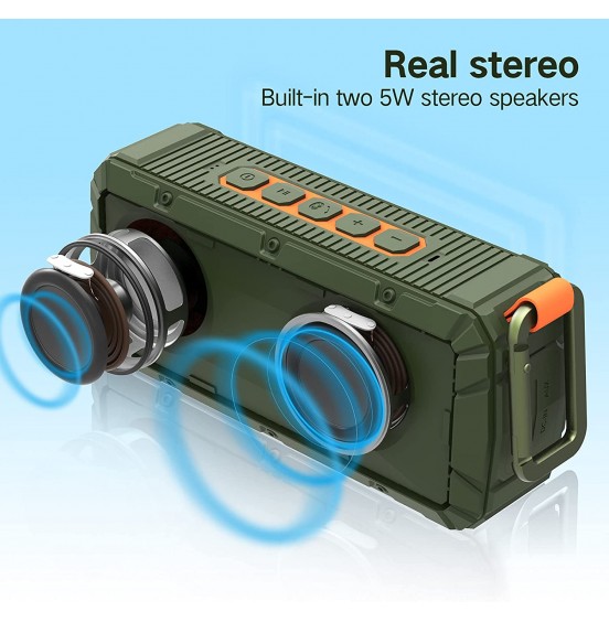 Pro Portable Magnetic Bluetooth Golf Speaker Wireless Waterproof IPX6/Shockproof - 3rd Generation Magnetic Golf Speakers for Golf Cart 20-Hour Playtime Golf Gifts (TWS & SD Card Function) Pro Portable Magnetic Bluetooth Golf Speaker Wireless Waterproof IPX6/Shockproof - 3rd Generation Magnetic Golf Speakers for Golf Cart 20-Hour Playtime Golf Gifts (TWS & SD Card Function)